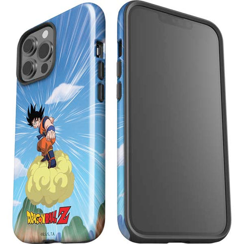 Dragon Ball Z Goku and Nimbus iPhone 15 Pro Max Impact Case